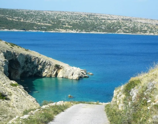 Koromačna Beach in Croatia